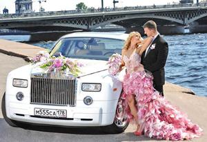 Аренда авто на свадьбу